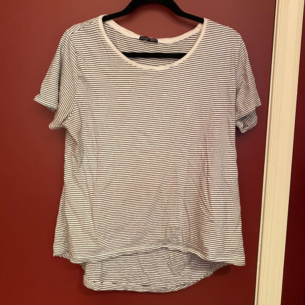 Striped t-shirt from Zara